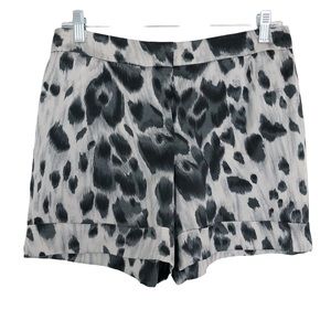 Stella McCartney | Silk Leopard Print Shorts Sz 44 M/L